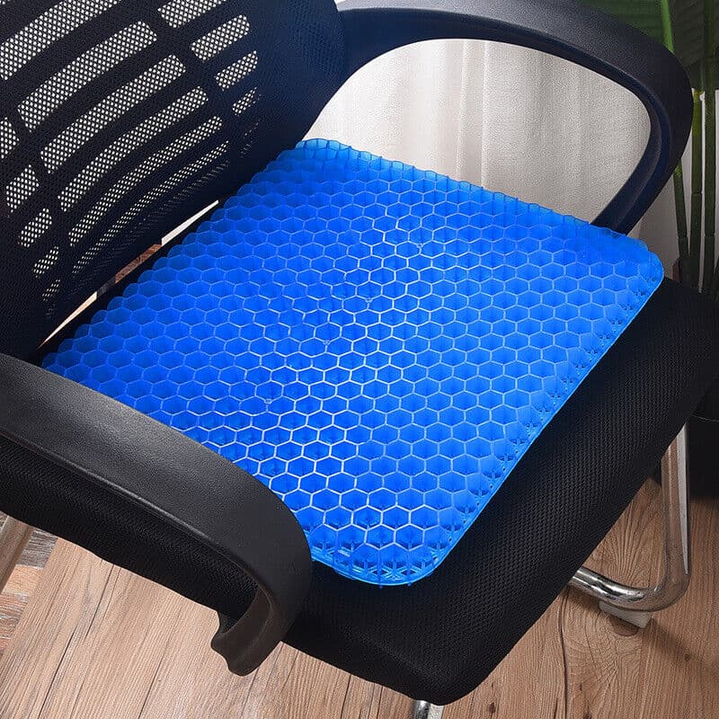 Cooling Honeycomb Gel Seat Cushion with Washable Non-Slip Cover - image 9