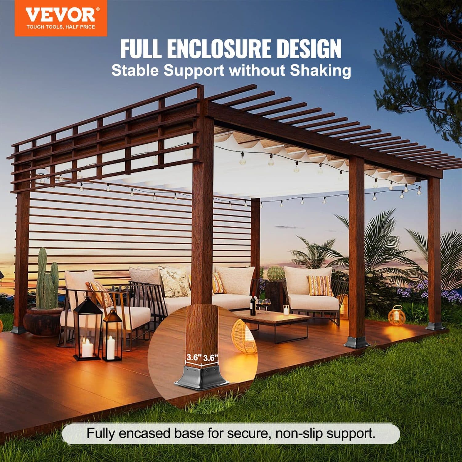 Heavy Duty Post Bases for Decking and Railings - image 1