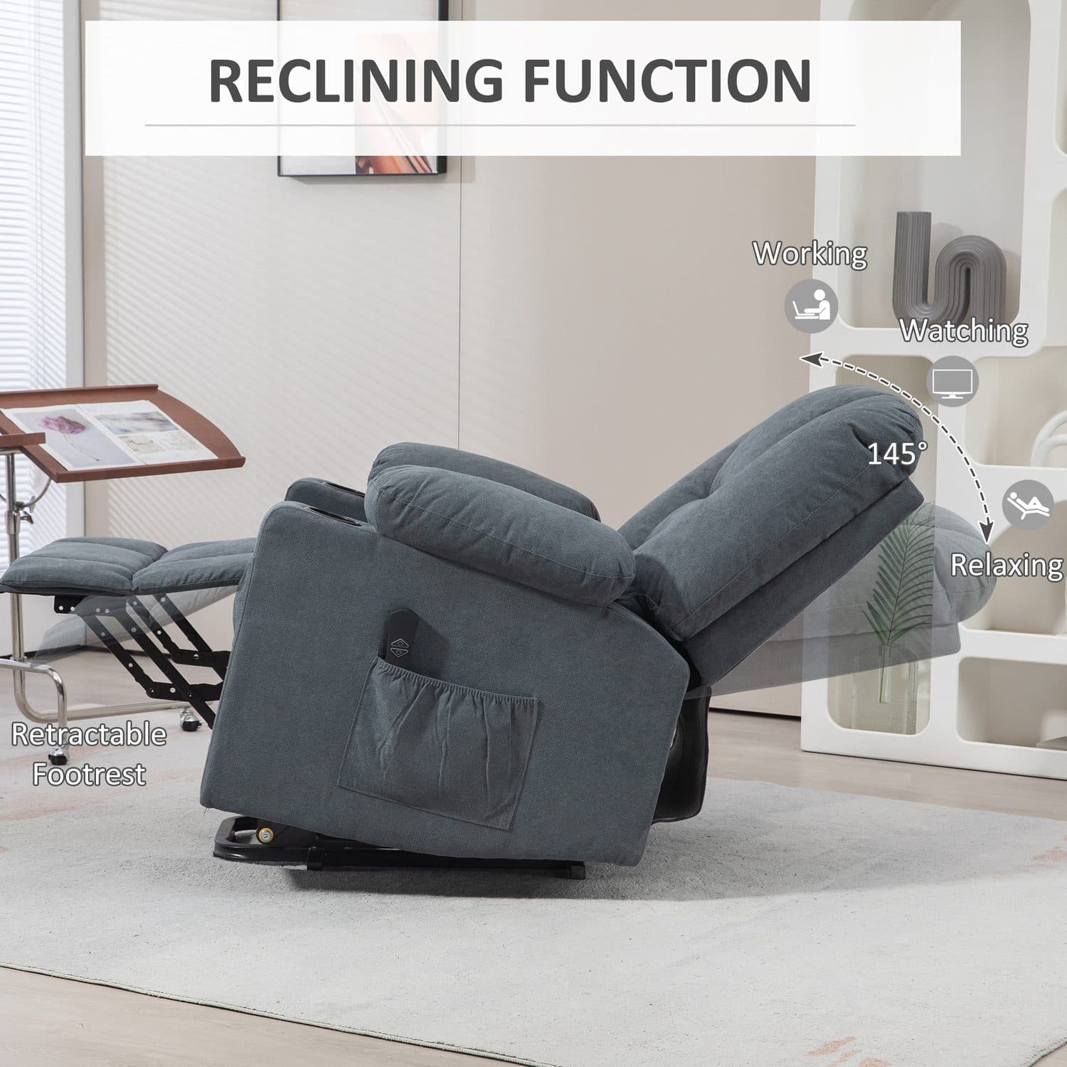 Oversized Riser Recliner - image 5