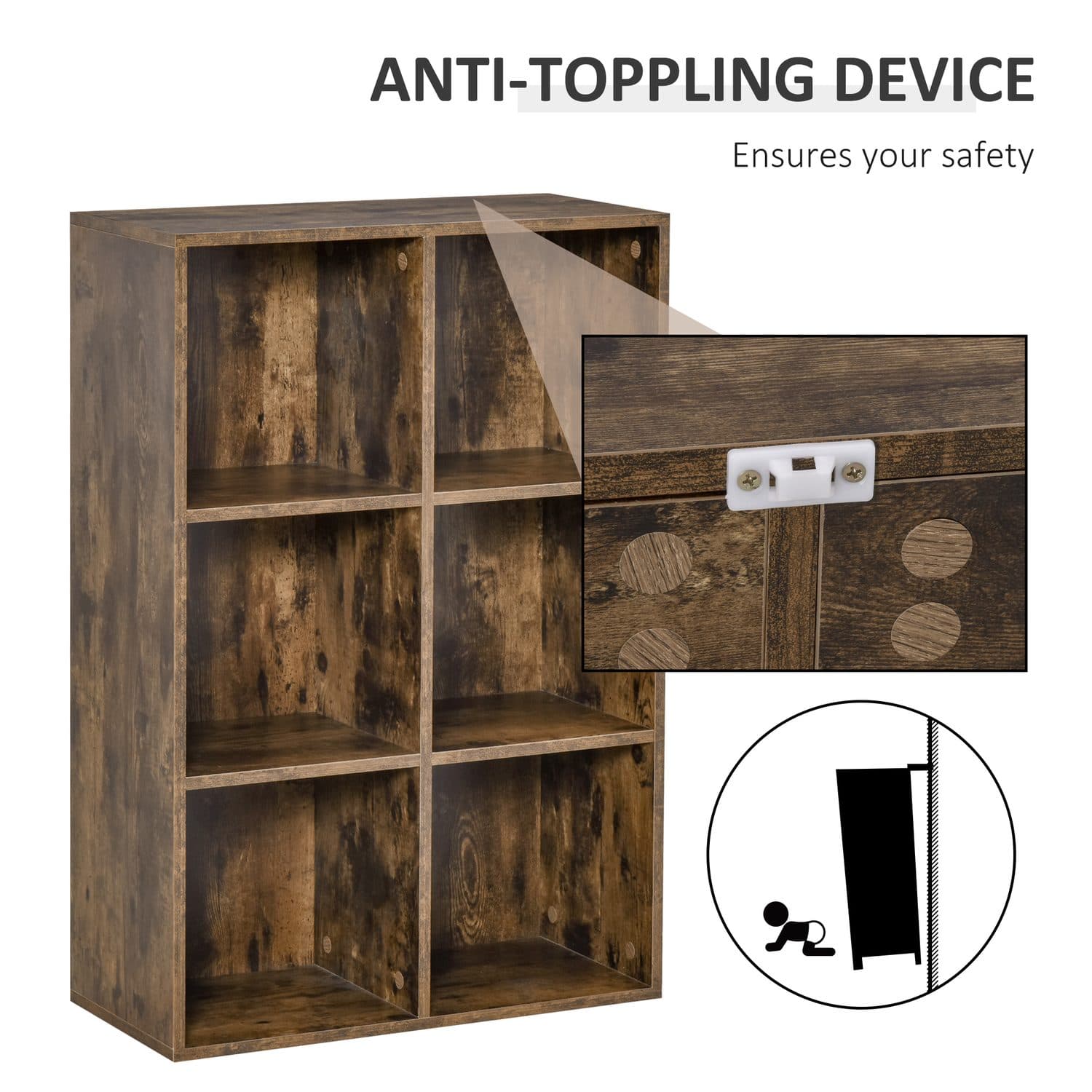 Six-Cube Bookcase - image 5
