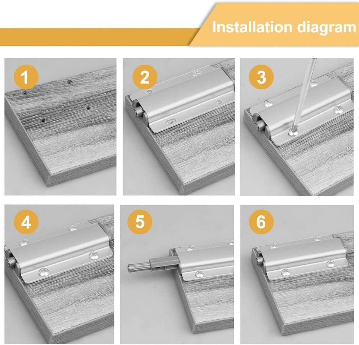 Handle-Free Cabinet Opening with Two Push Catches - image 6
