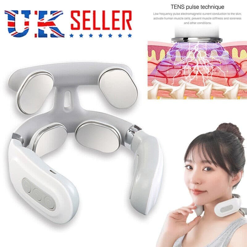 Electric Neck Massager with Heat and 3 Modes - image 6