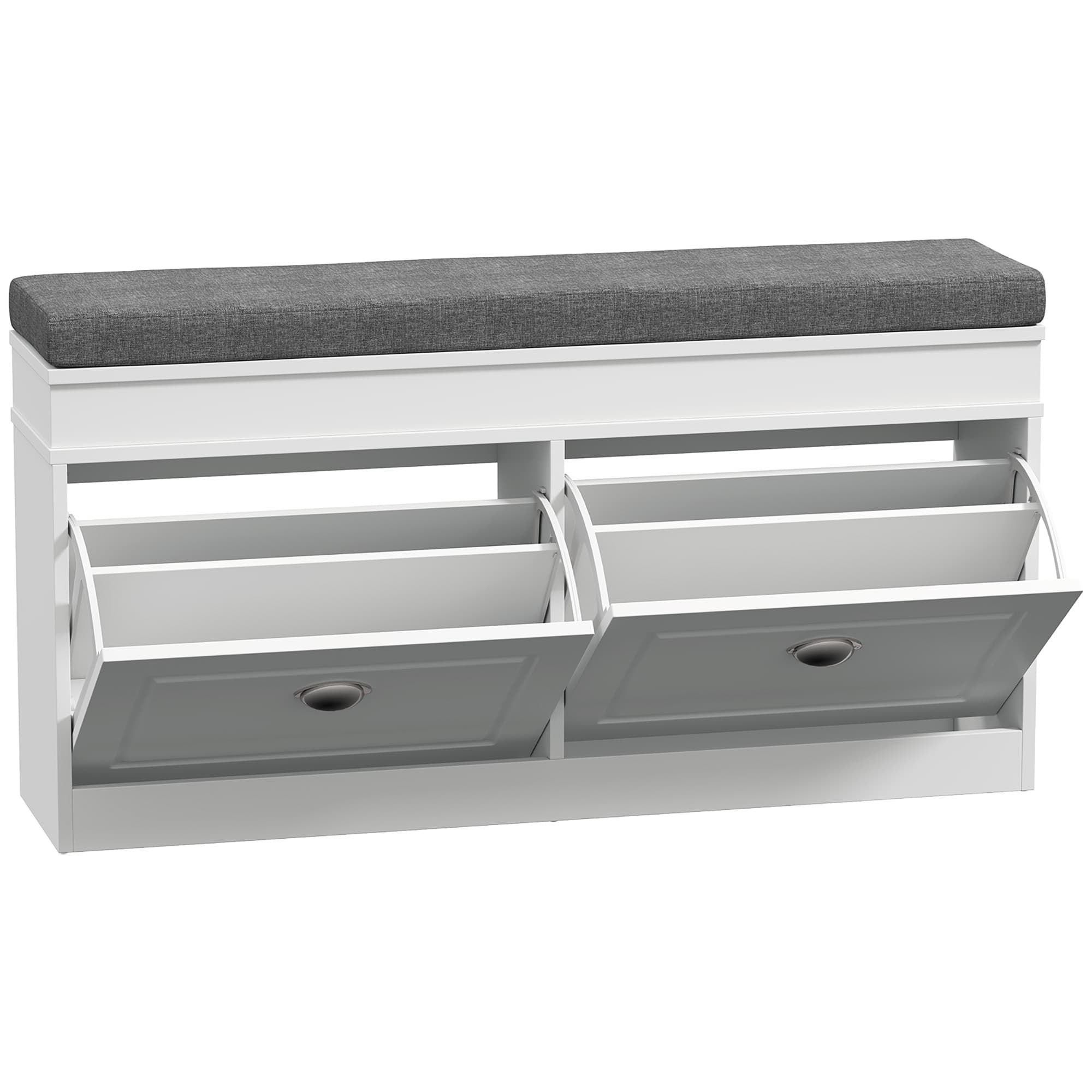 Cushioned Shoe Bench