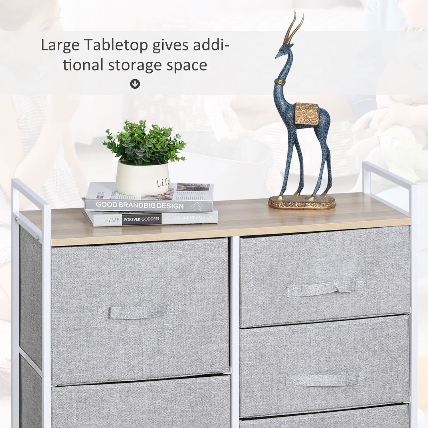 5-Drawer Linen Storage Unit - image 5
