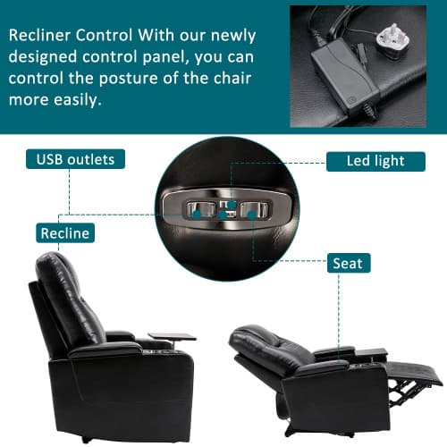 Electric Recliner for Gaming and Home Cinema - image 2