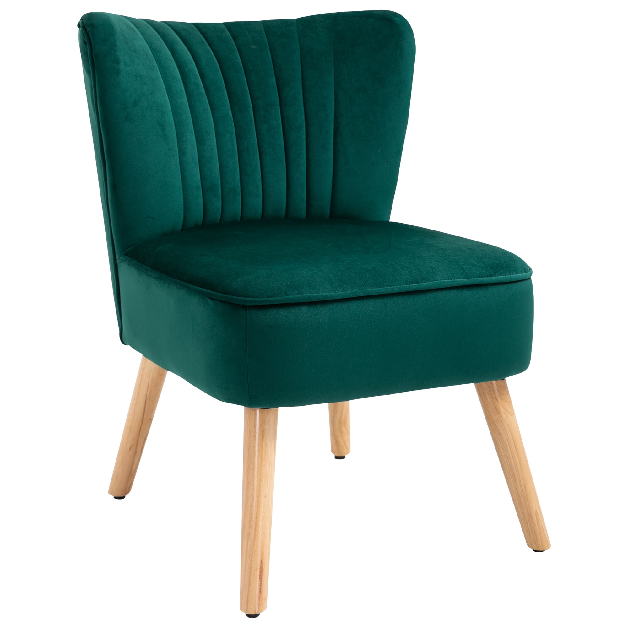 Green Velvet Accent Chair