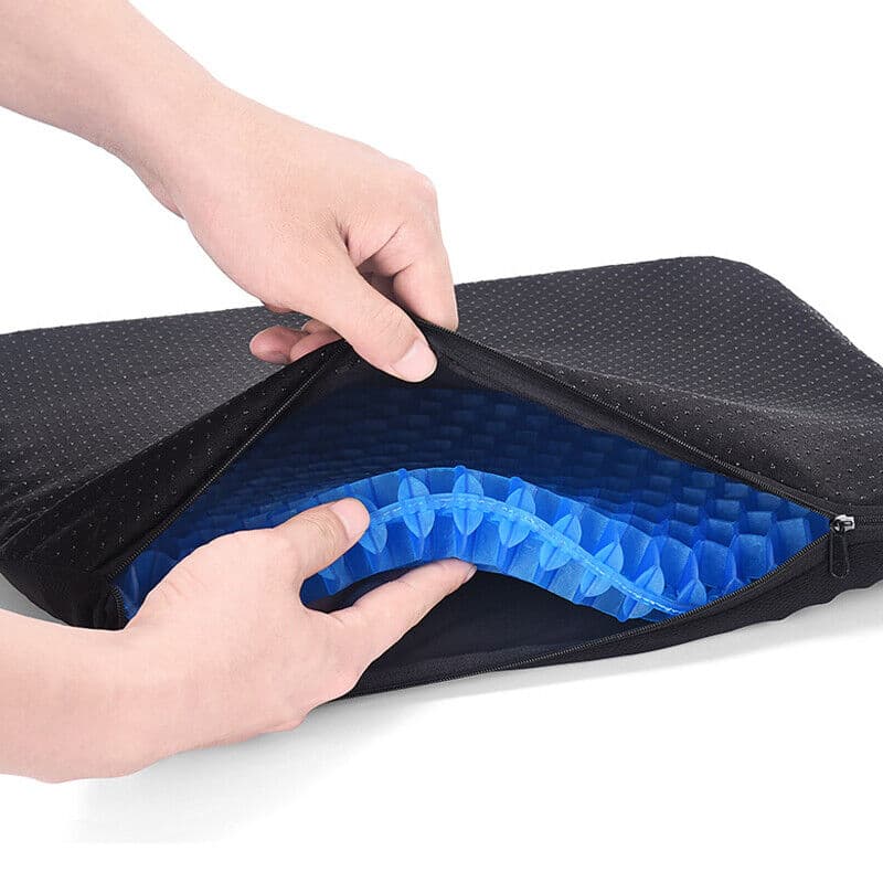 Cooling Honeycomb Gel Seat Cushion with Washable Non-Slip Cover - image 10