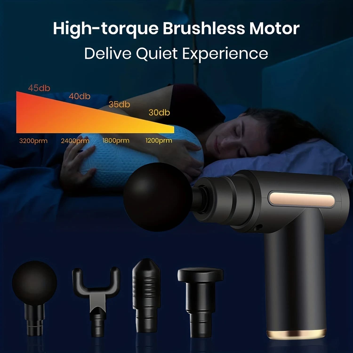Massage Gun for Deep Muscle Relaxation & Post-Workout Recovery - image 3