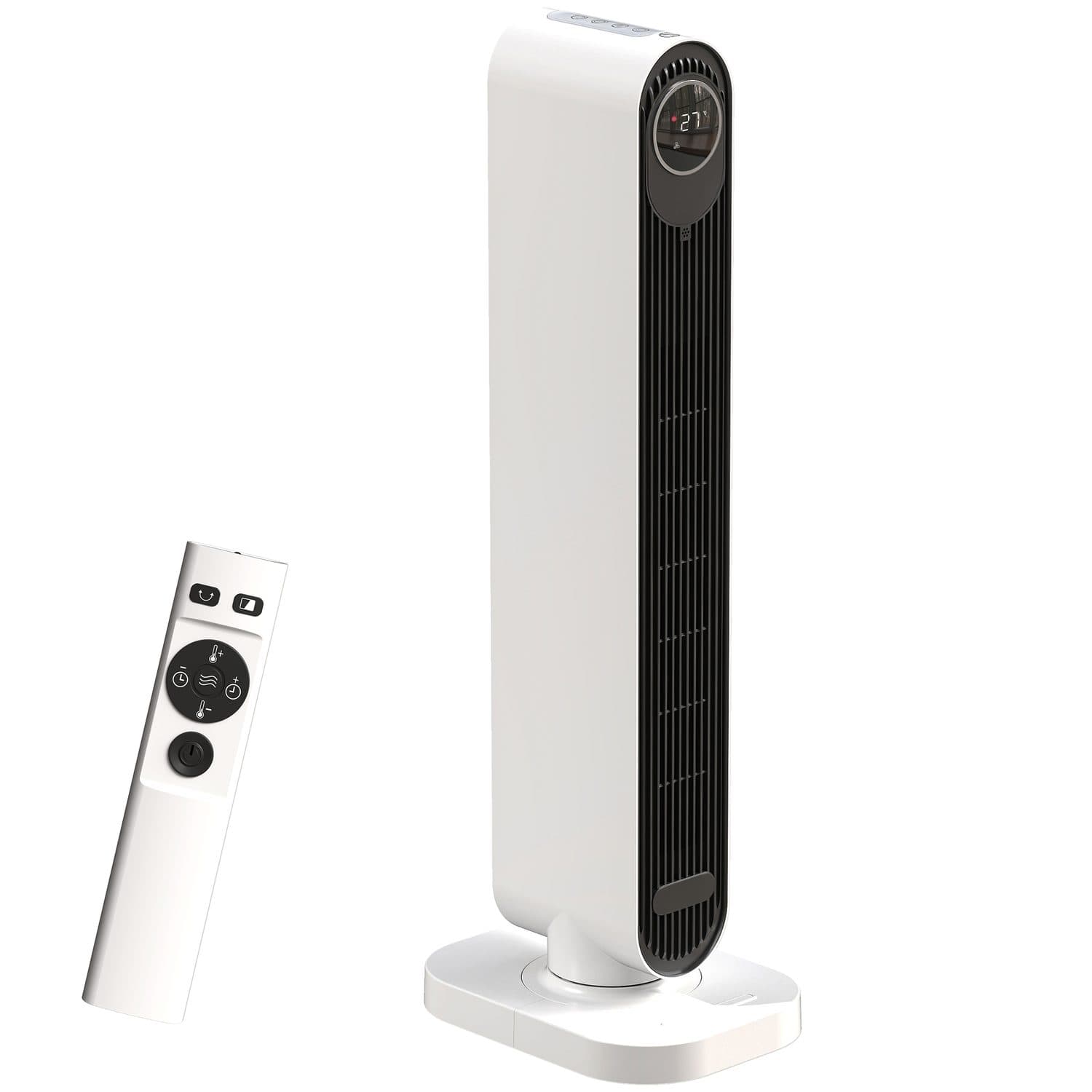 Slim 2000W Ceramic Tower Heater with Remote Control