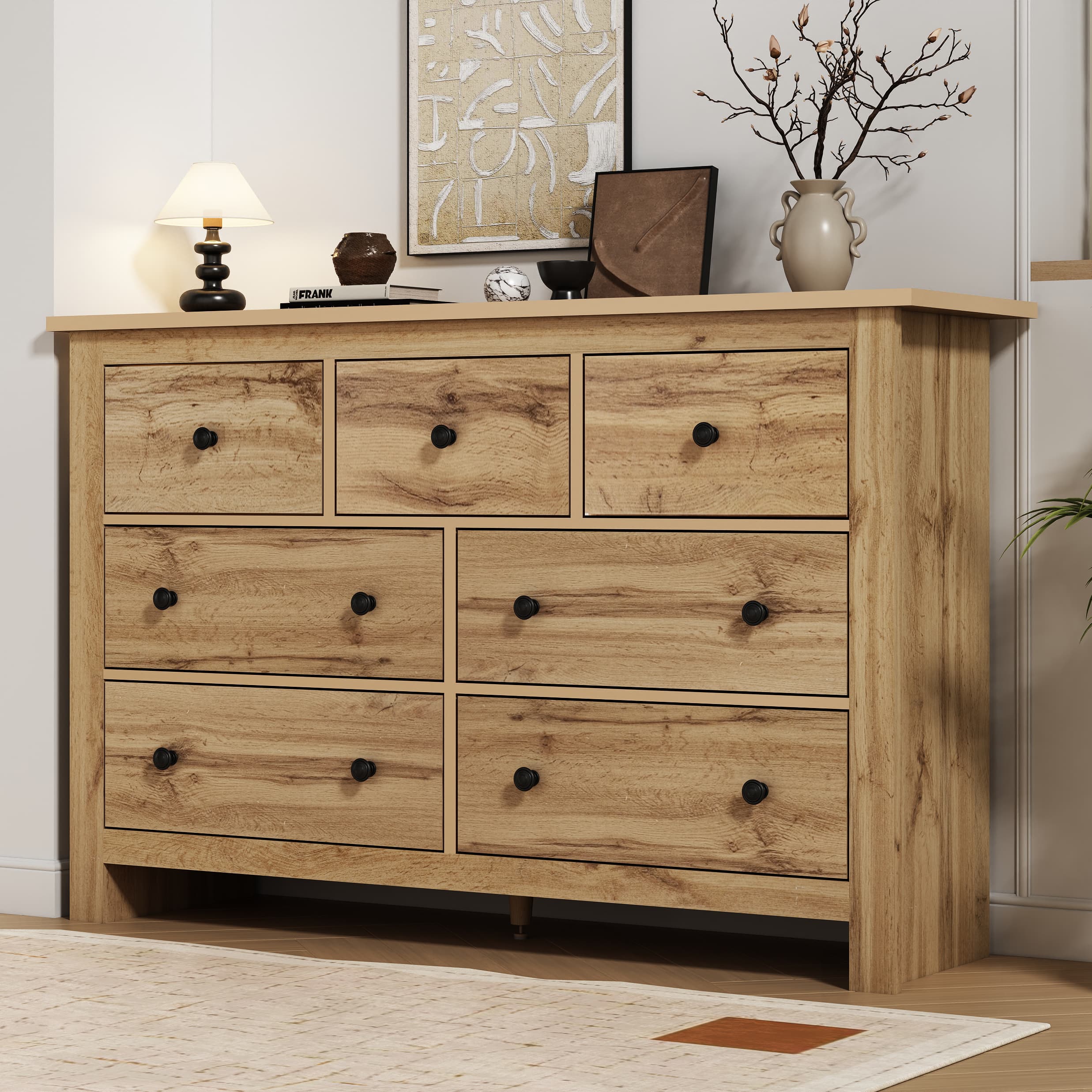 Timeless Style & Ample Storage with Our 7-Drawer Cabinet - image 2
