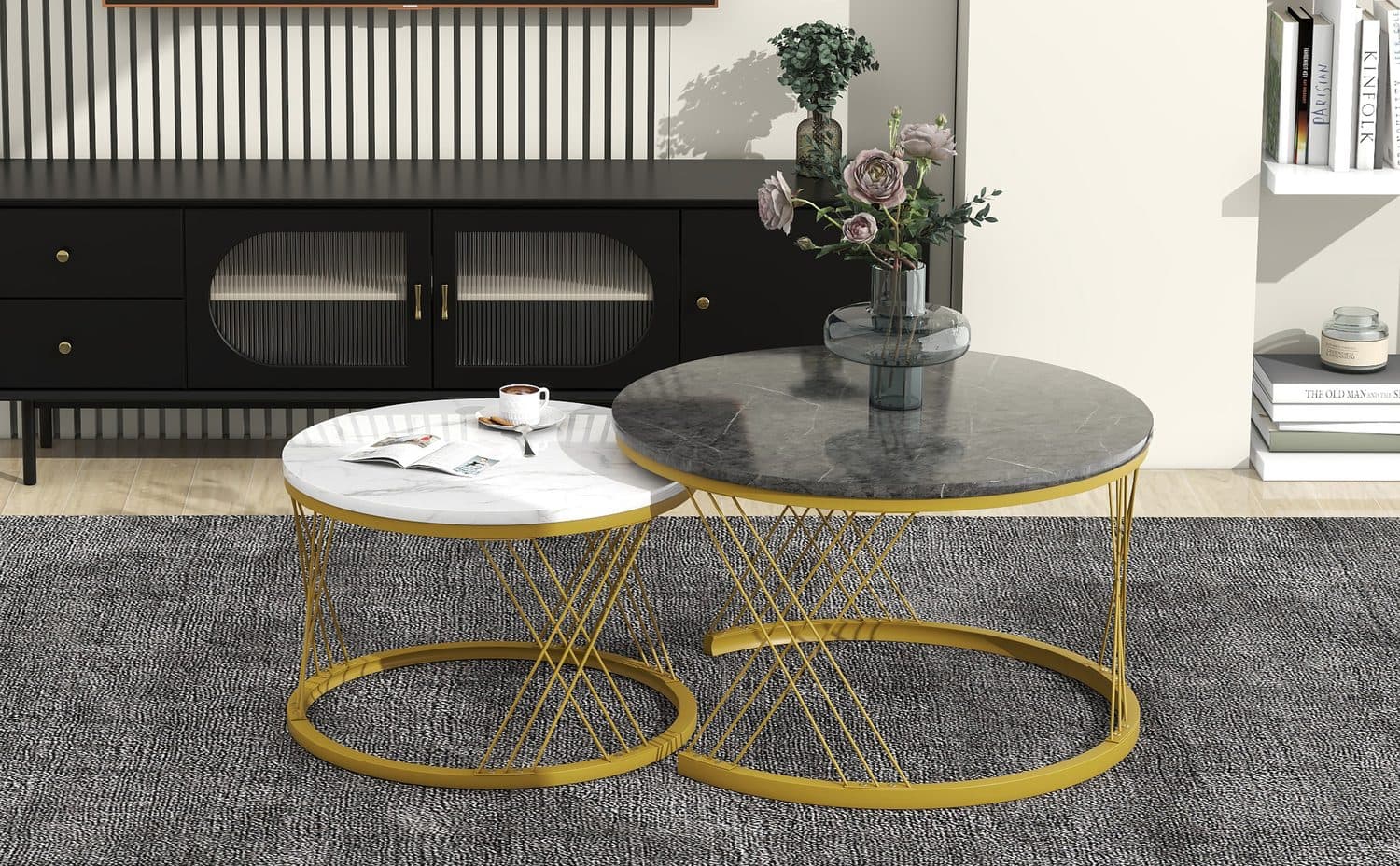 Marble Effect Nesting Set - image 3