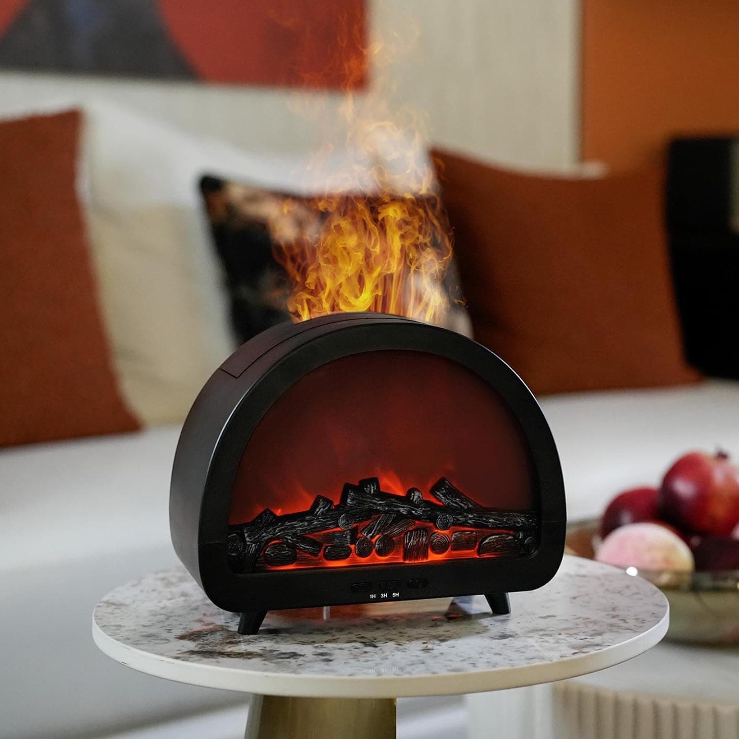 Fireplace-Style Aromatherapy Diffuser for Home and Office - image 3