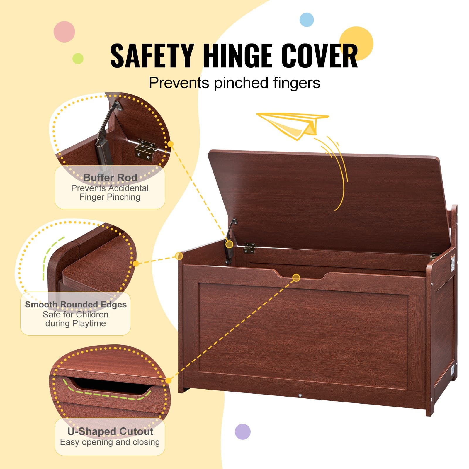 Tidy Up in Style with This Versatile Wooden Toy Chest - image 3