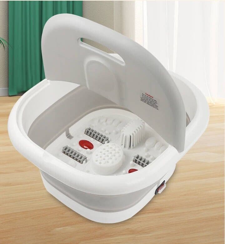 Electric Foot Spa with Reflexology Rollers and Infrared - image 8