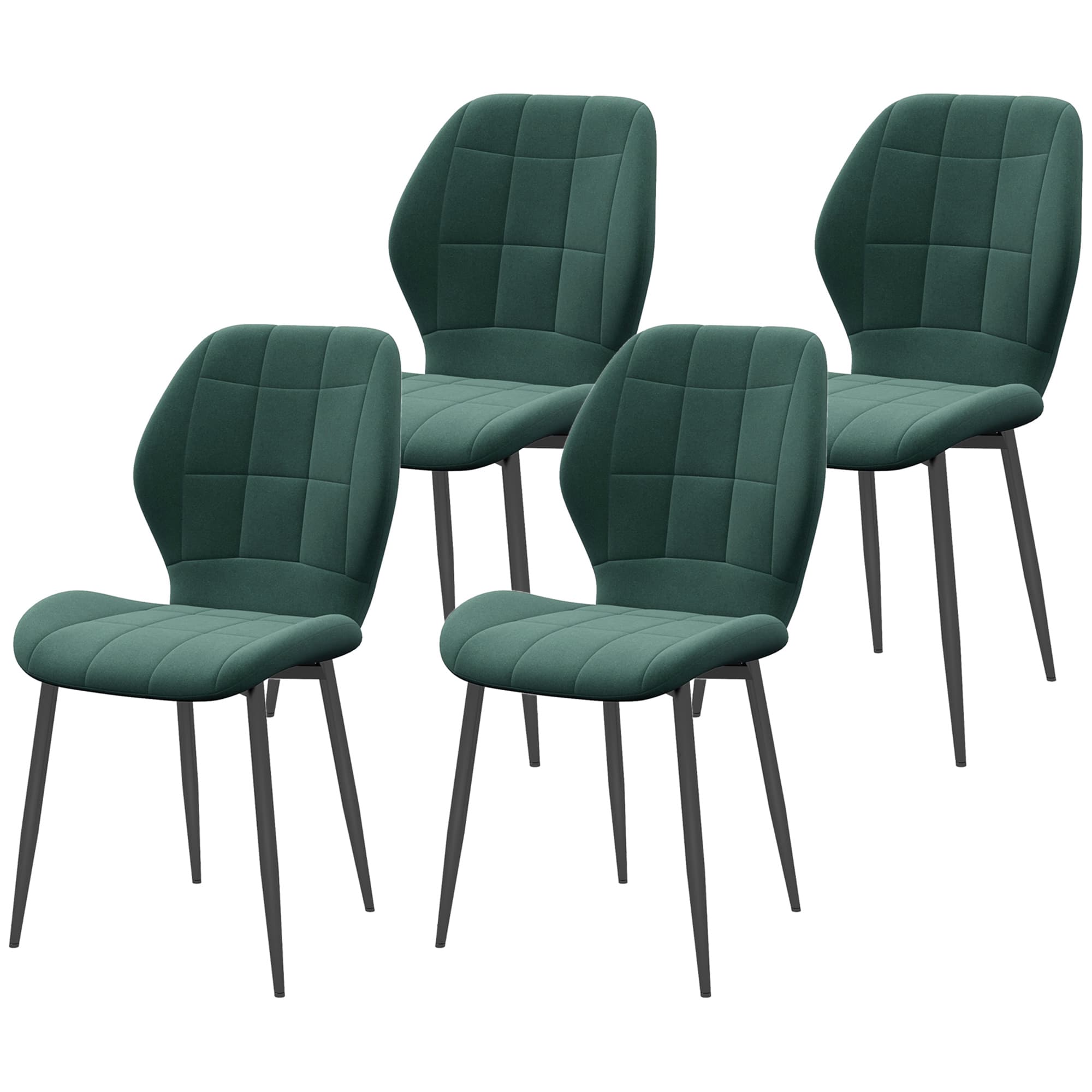 Green Flannel Tub Chairs