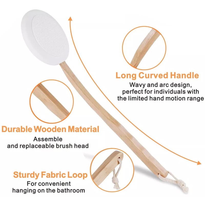 7 Piece Back Lotion Applicator for Easy Body Care - image 3