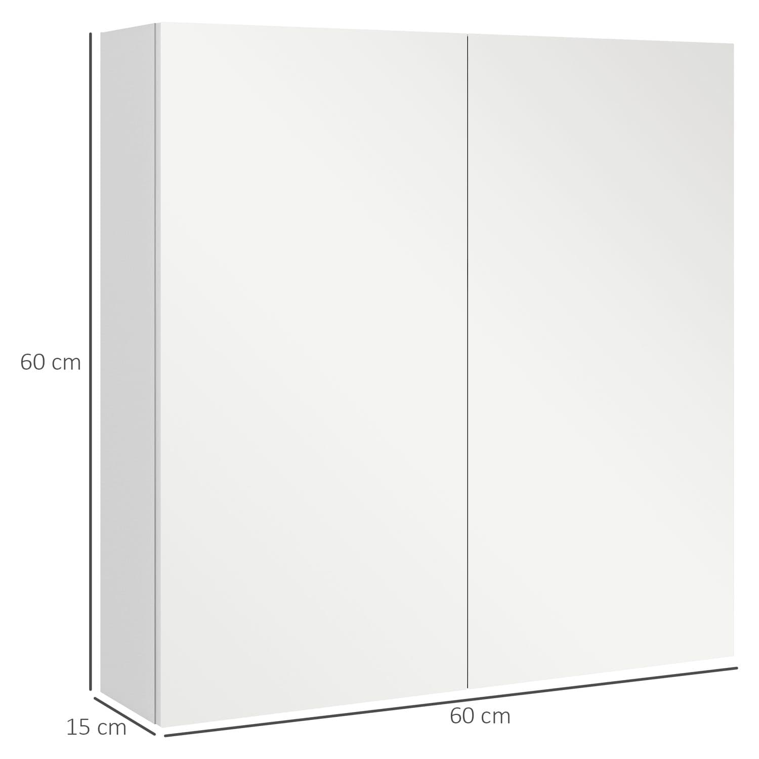 Kleankin White Mirror Cabinet - image 4