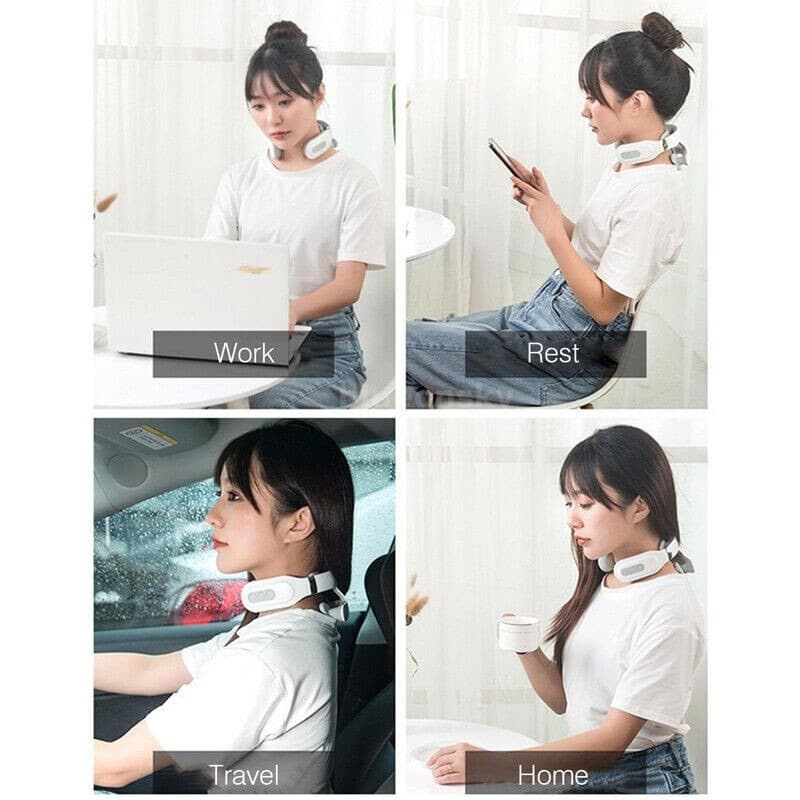 Electric Neck Massager with Heat and 3 Modes - image 2