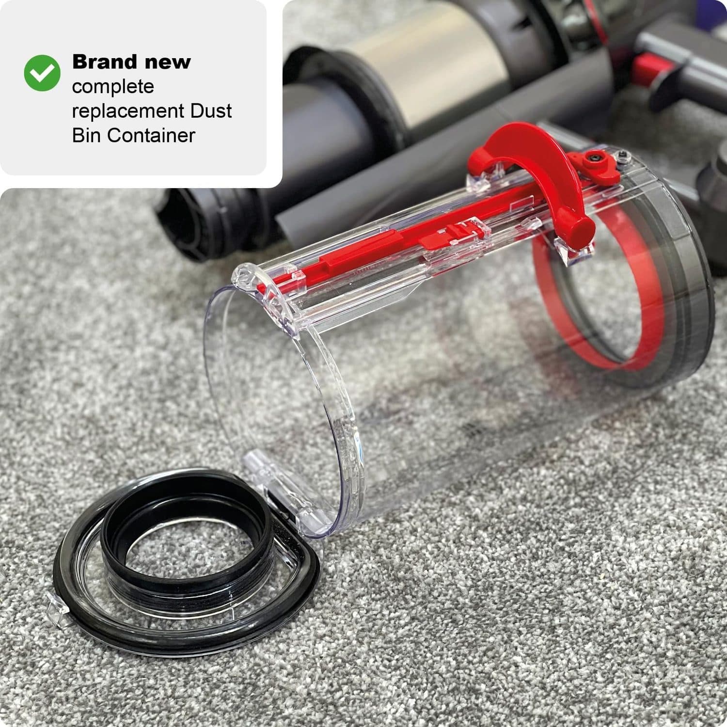 Replace Your V10 Dust Bin with a Larger Transparent Canister - image 5