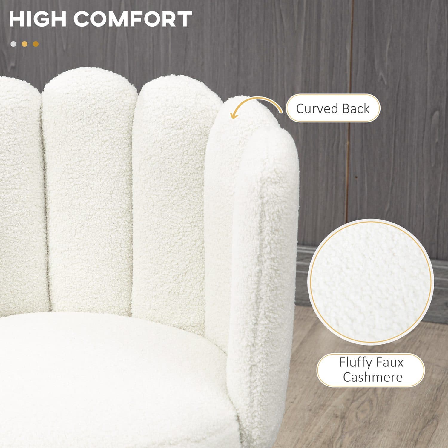Boucle Bar Stools - image 2