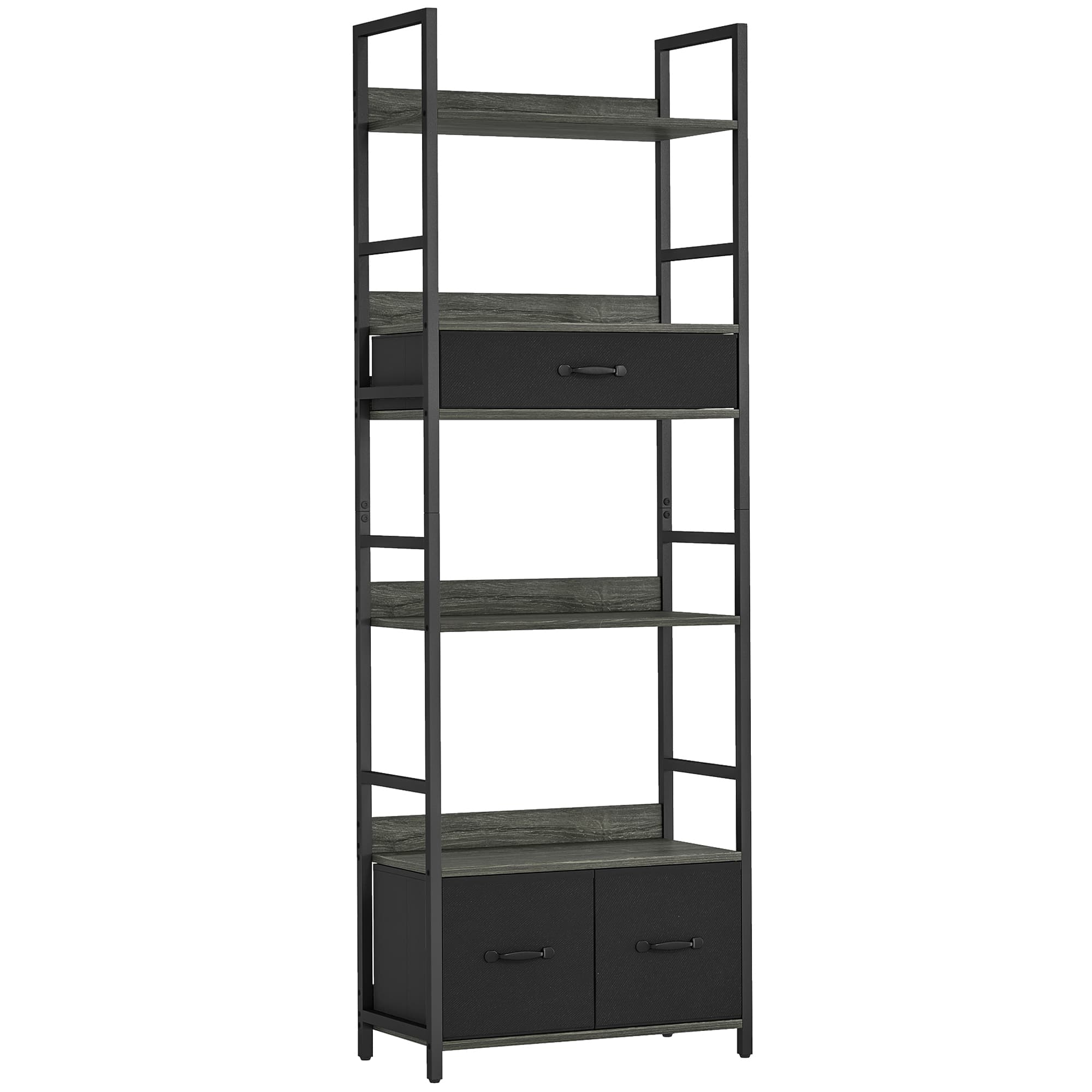 Industrial Grey Bookcase