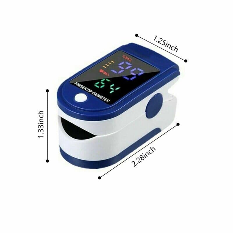 Portable Finger Pulse Oximeter, 2-Direction Display