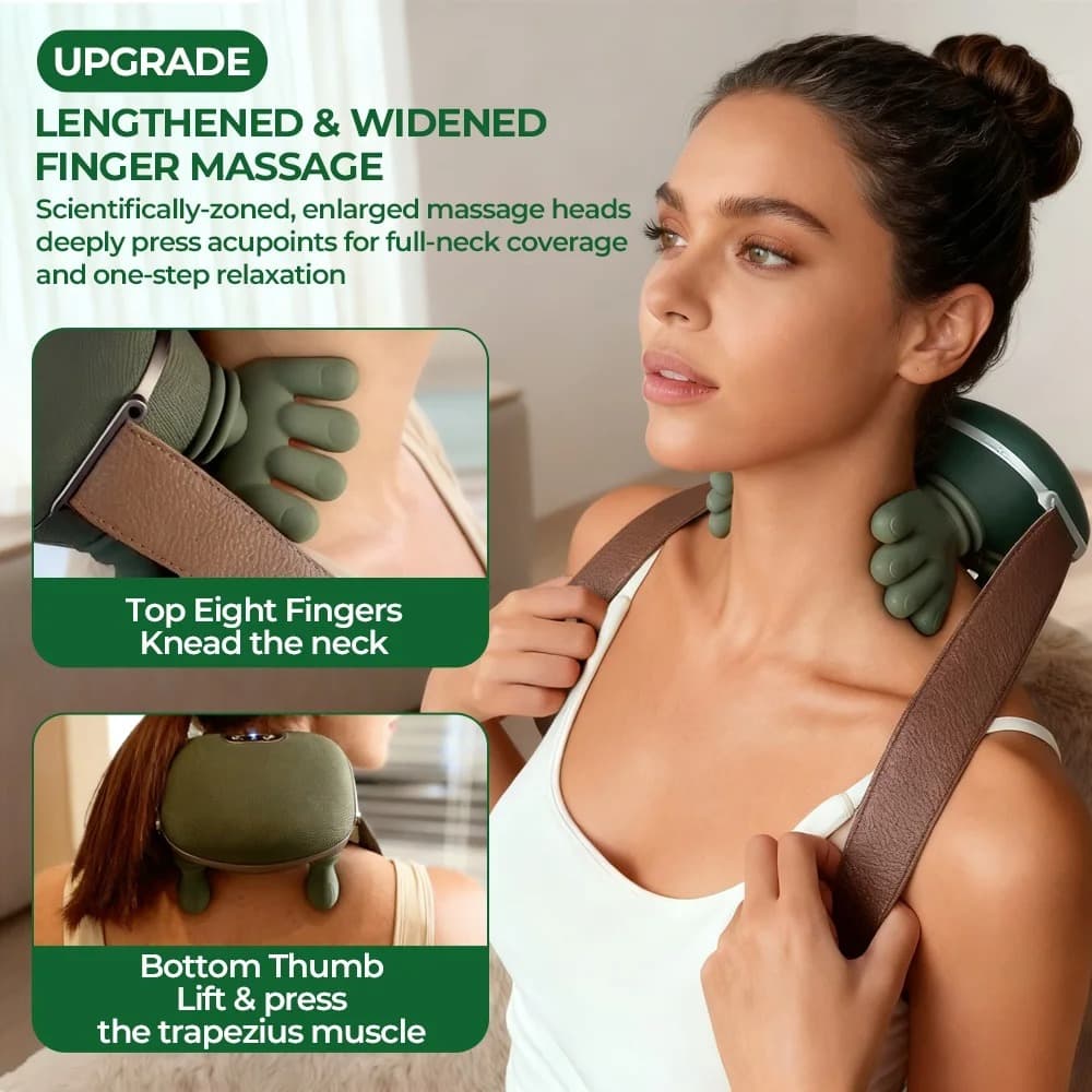 Wireless Neck and Shoulder Massager for Daily Relief - image 6