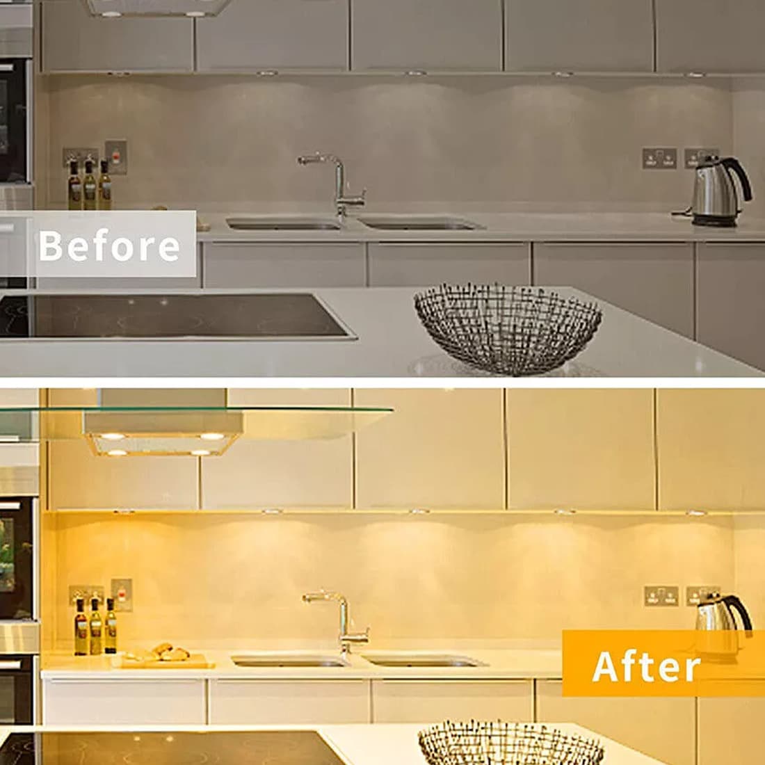 Cool White LED Puck Lights for Cabinets and Shelves - image 10