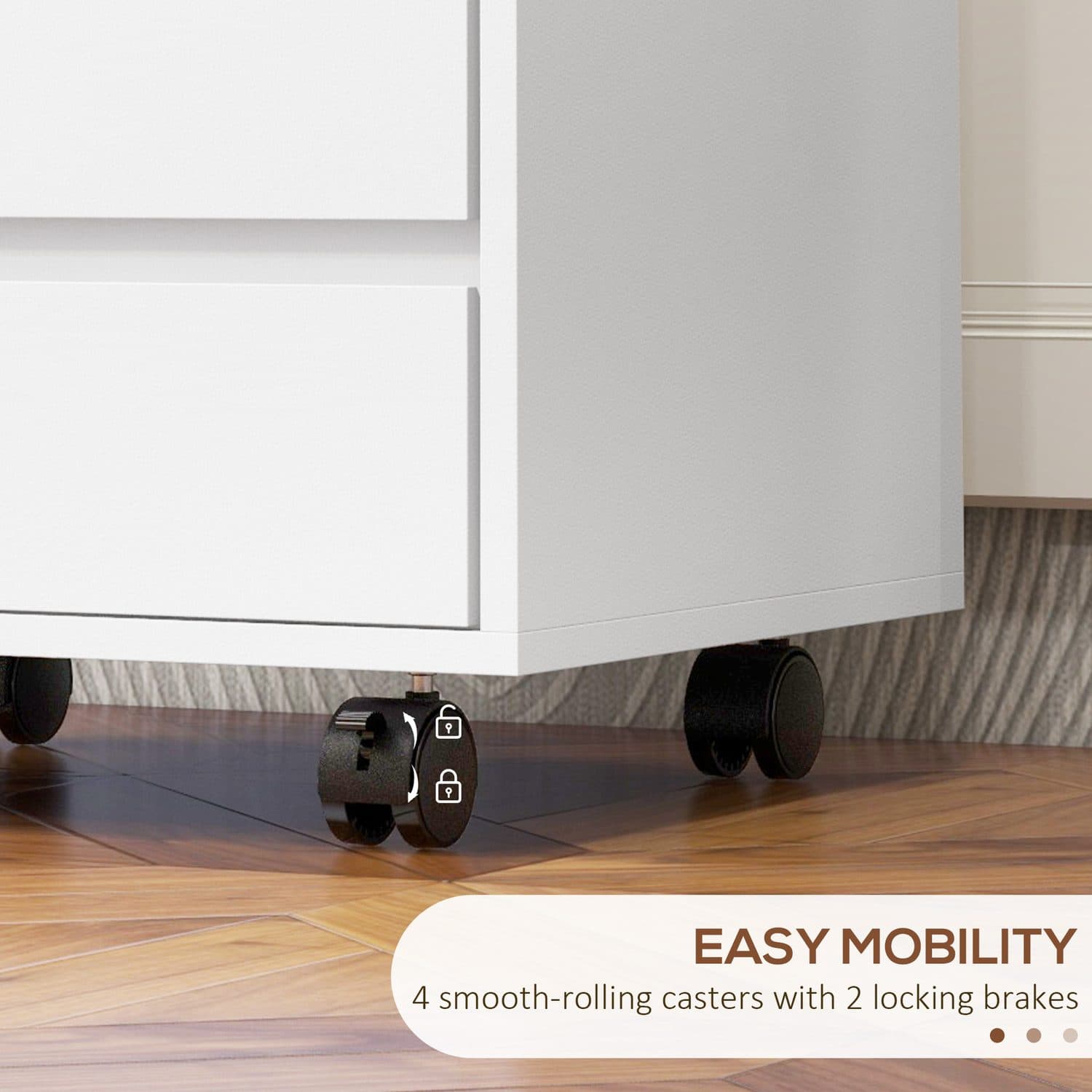 4-Drawer Mobile Cabinet - image 1