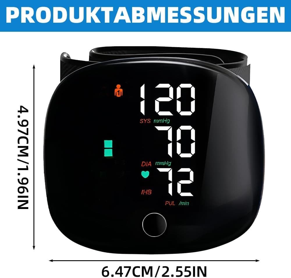 Digital Blood Pressure Machine, Portable Health Monitor - image 9