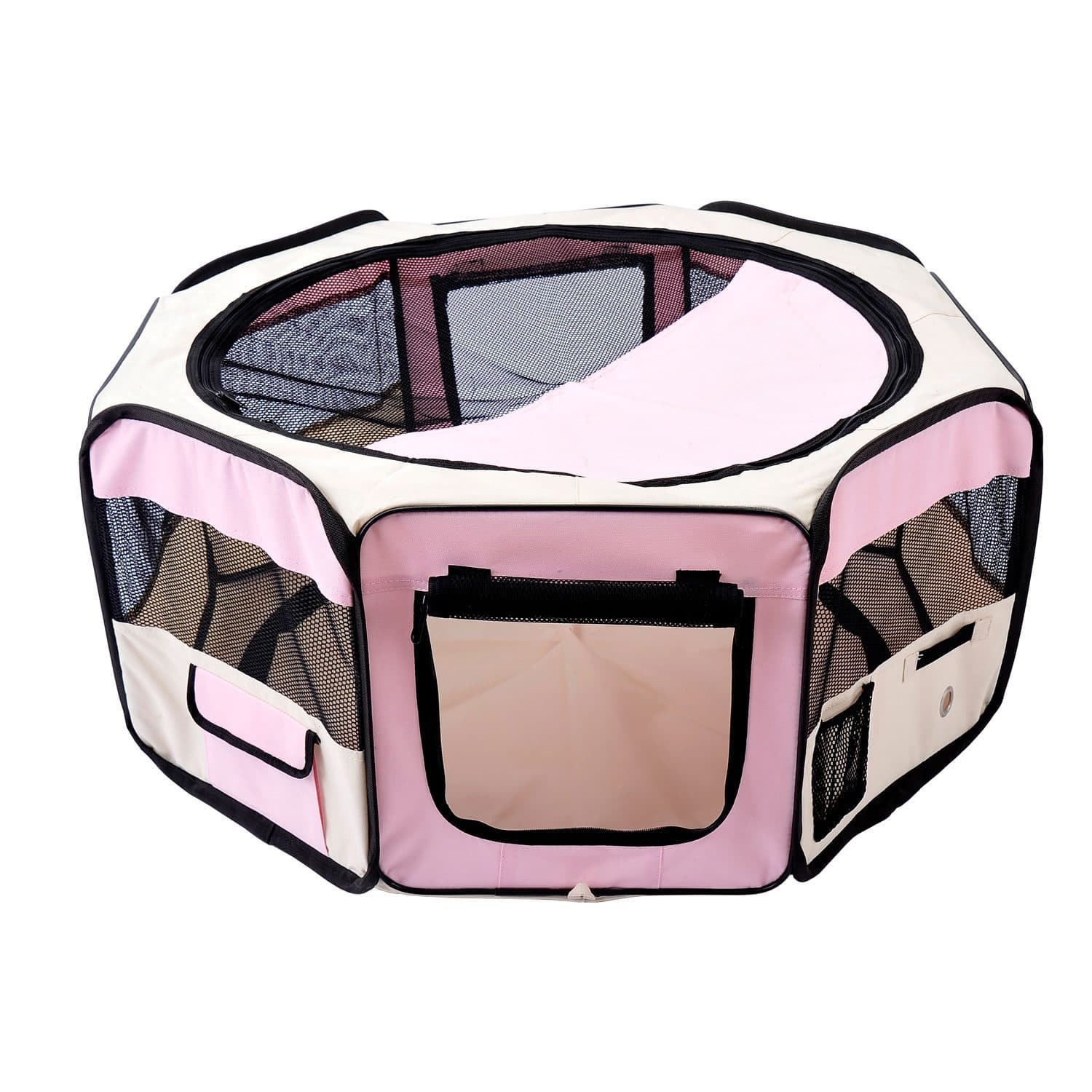 Portable Octagon Playpen with Carrying Bag