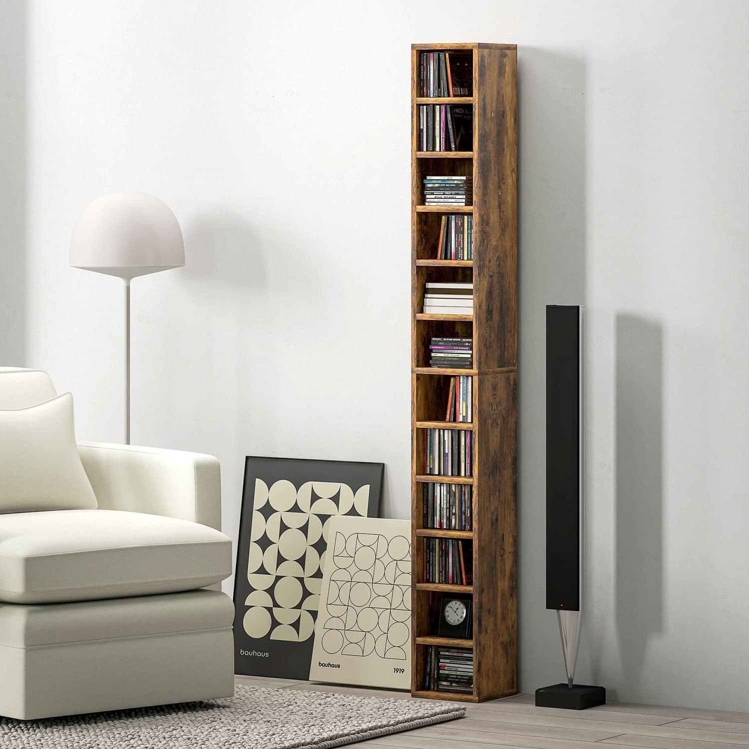 Slim Rustic Storage Tower - image 1