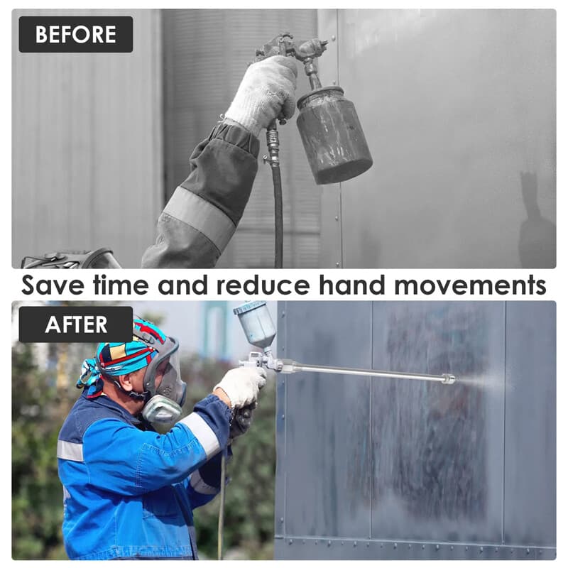 3 Piece Airless Paint Sprayer Extension Rod Set - image 6