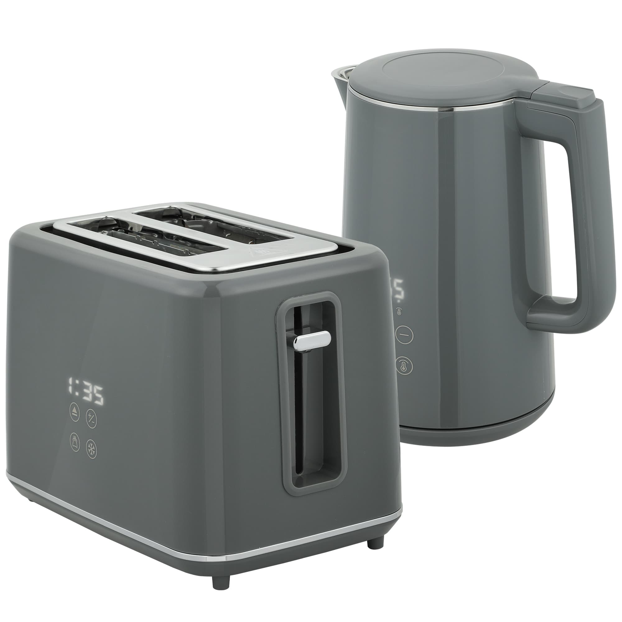 Grey Digital Breakfast Set