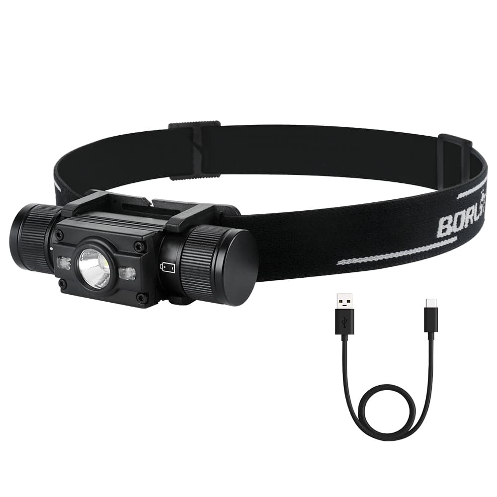 Rechargeable Head Torch for Camping and Night Work - Default