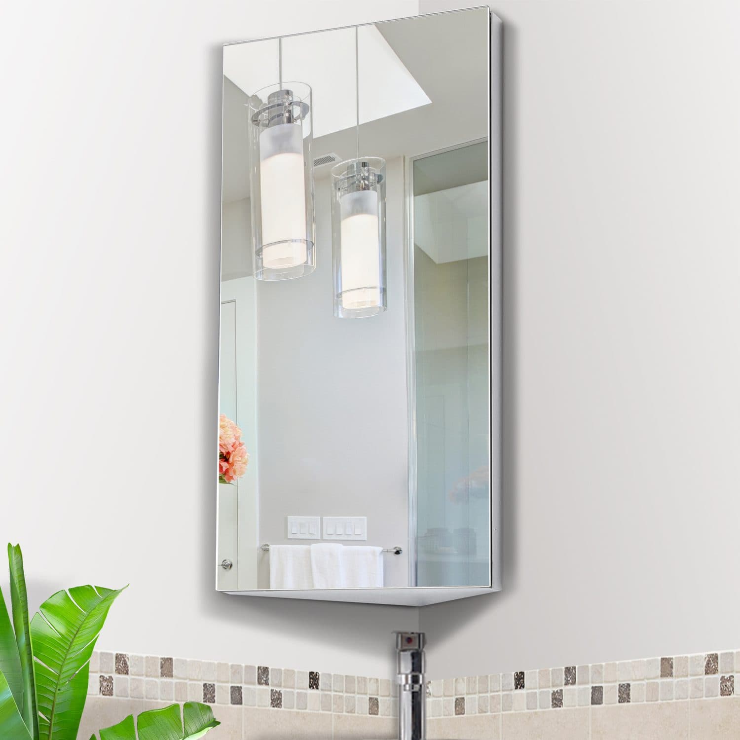 Stainless Steel Mirror Cabinet - image 3