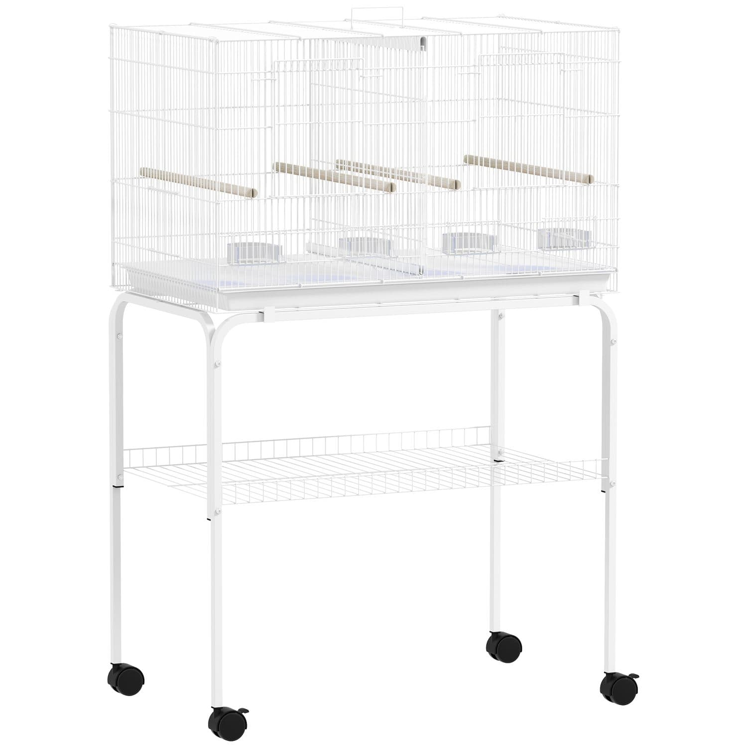 PawHut Bird Cage with Divider