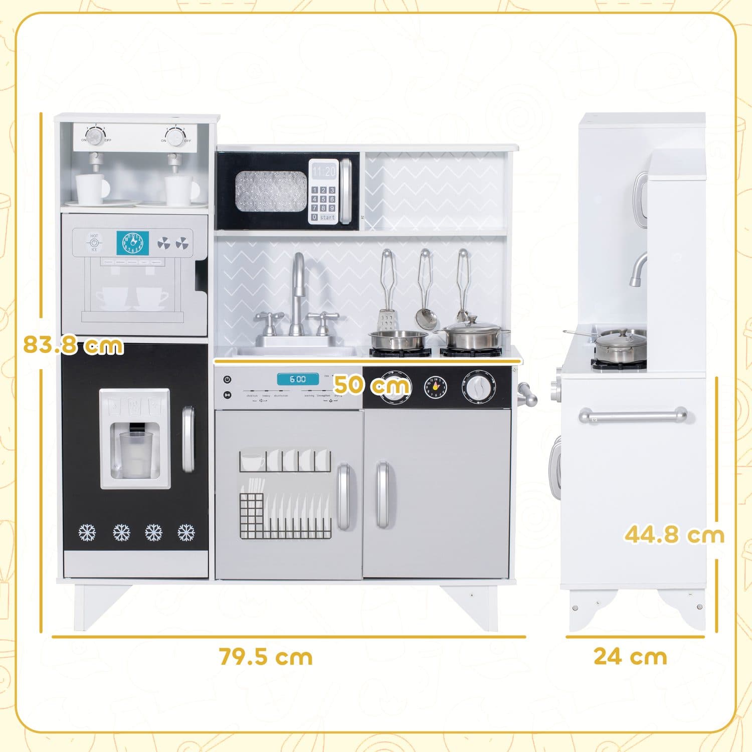 Interactive Kids Kitchen Set - image 4