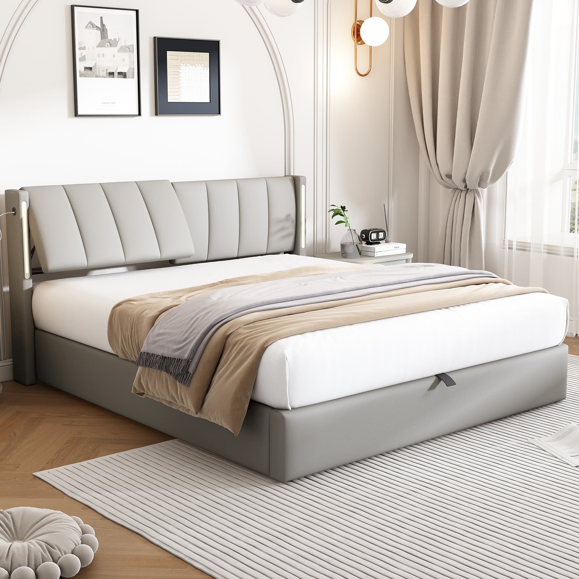 Smart King Size Storage Bed - image 4