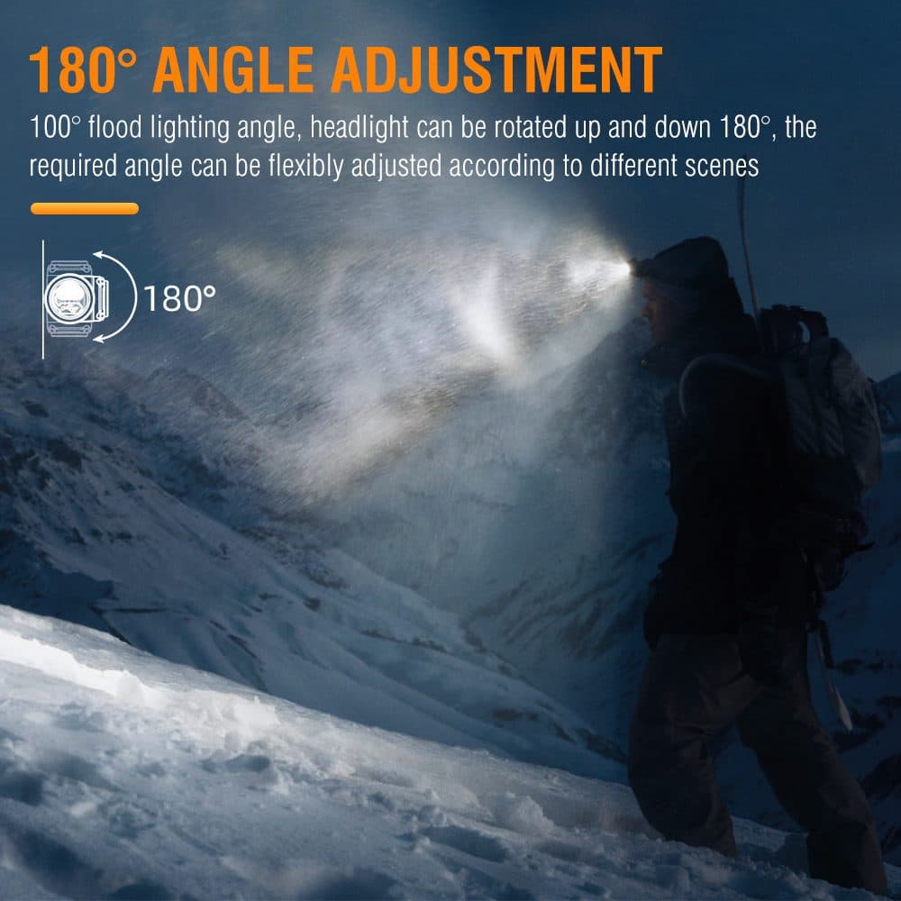 Rechargeable Head Torch for Camping and Night Work - image 9