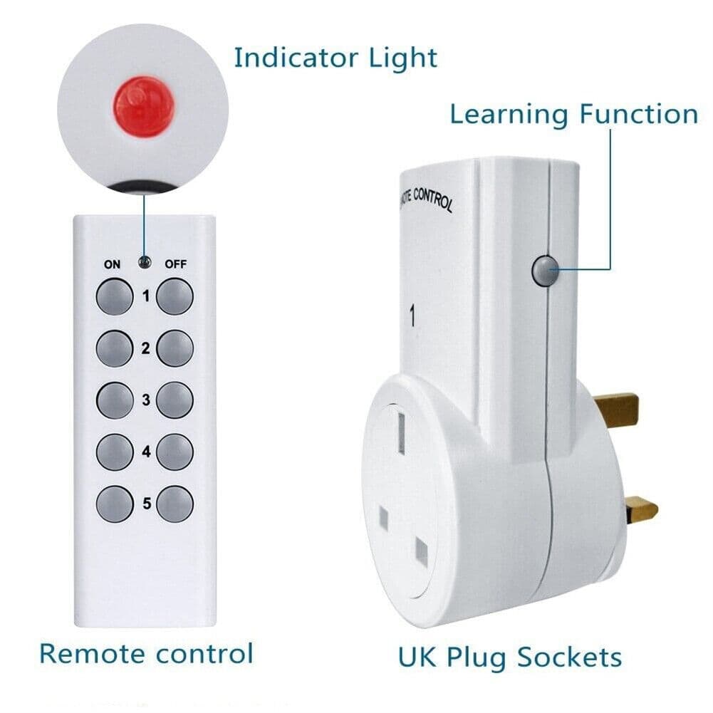 Control Five Mains Sockets from Anywhere in the Room - image 2