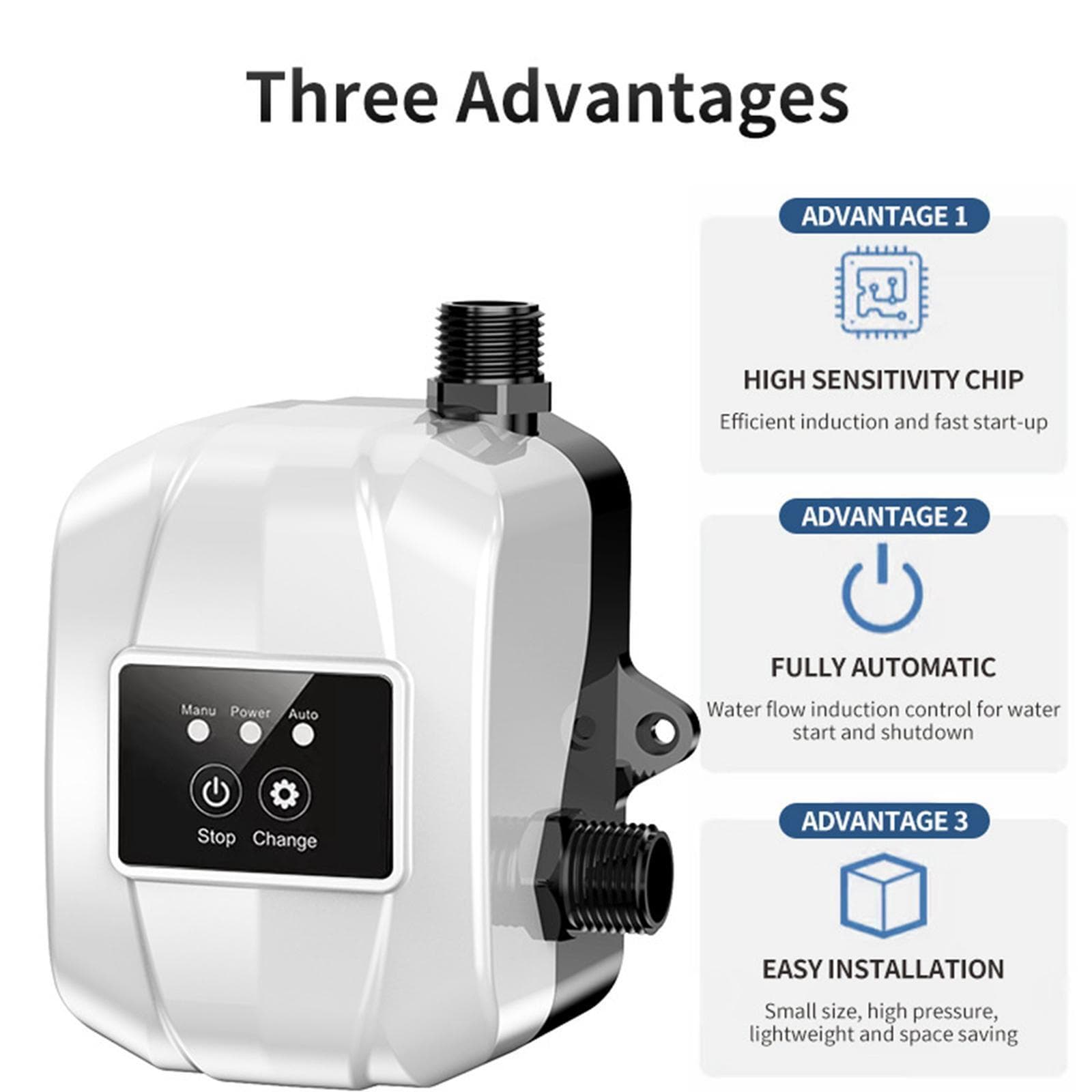 End Low Shower Pressure with This 24V Booster Pump - Default