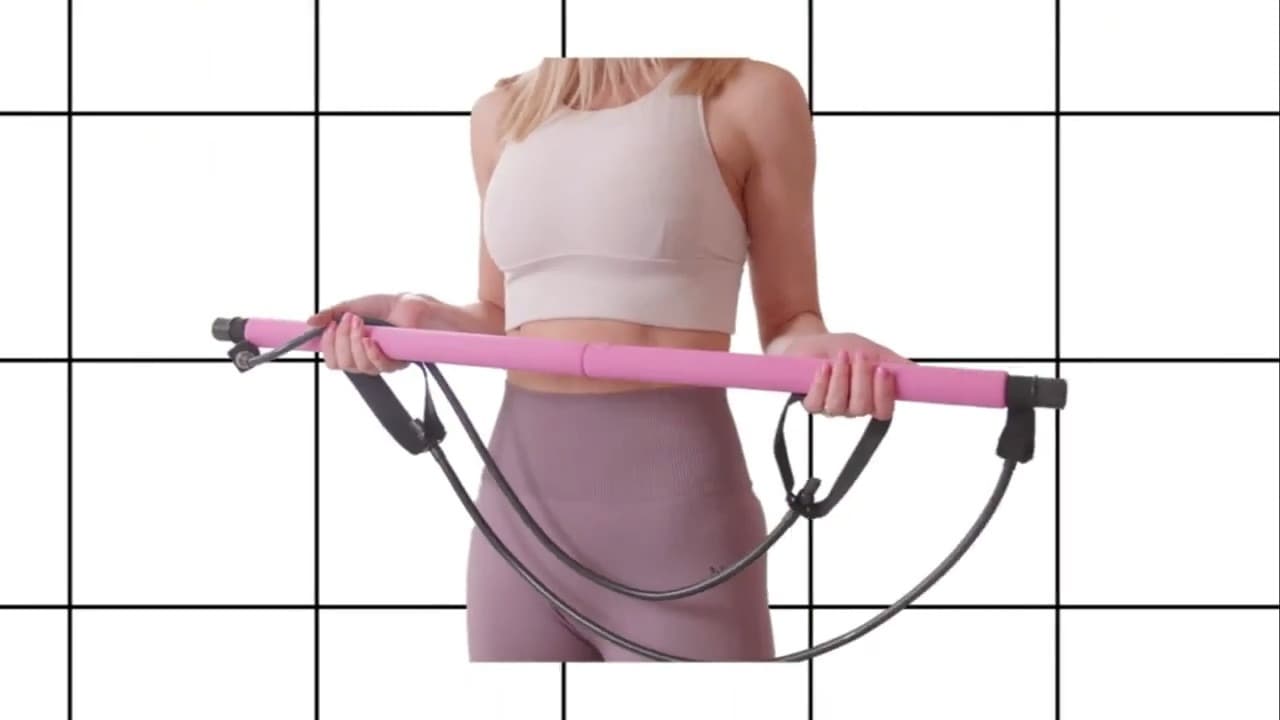 Six-Band Pilates Bar Kit for Total-Body Strength Training - image 1