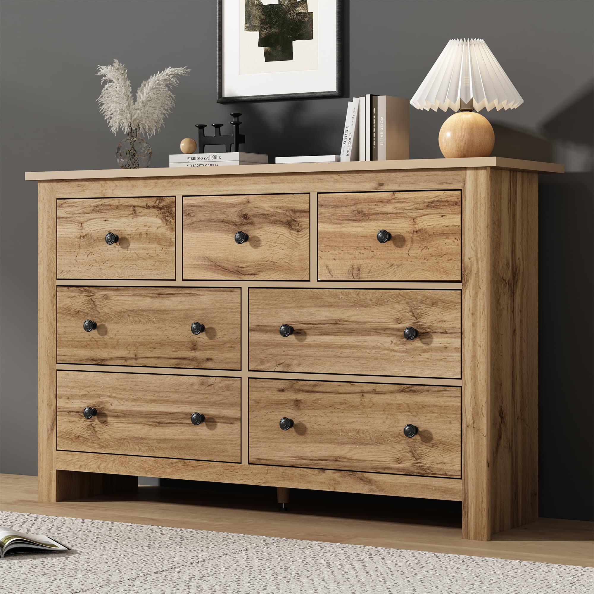 Timeless Style & Ample Storage with Our 7-Drawer Cabinet - image 1