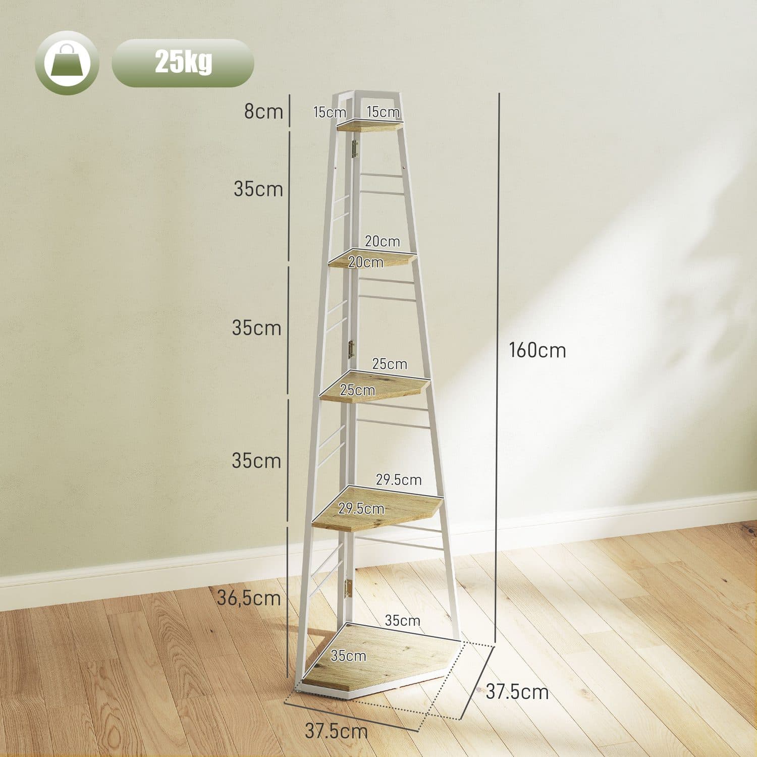 5-Tier Ladder Shelf - image 2