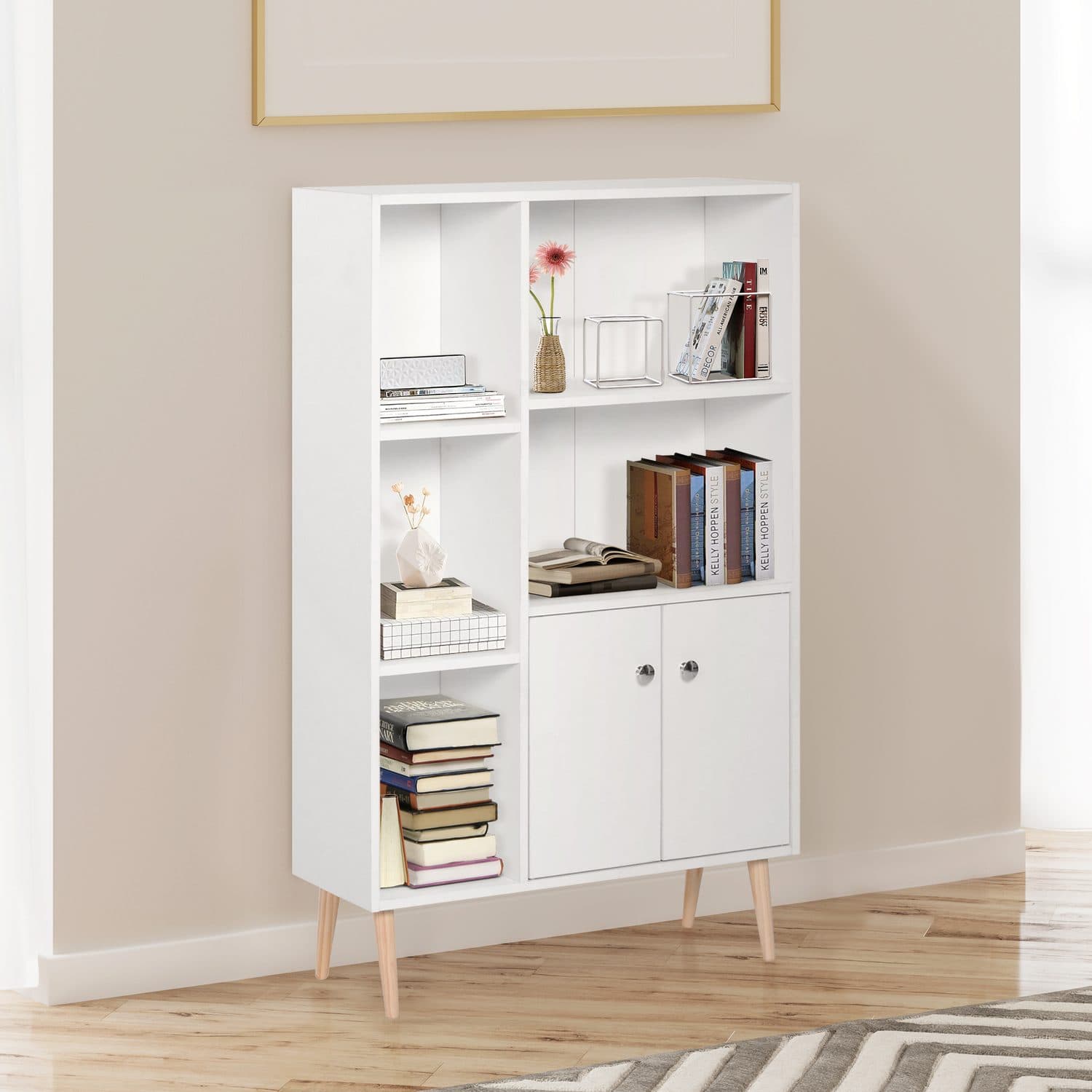 Modern White Sideboard Unit - image 5