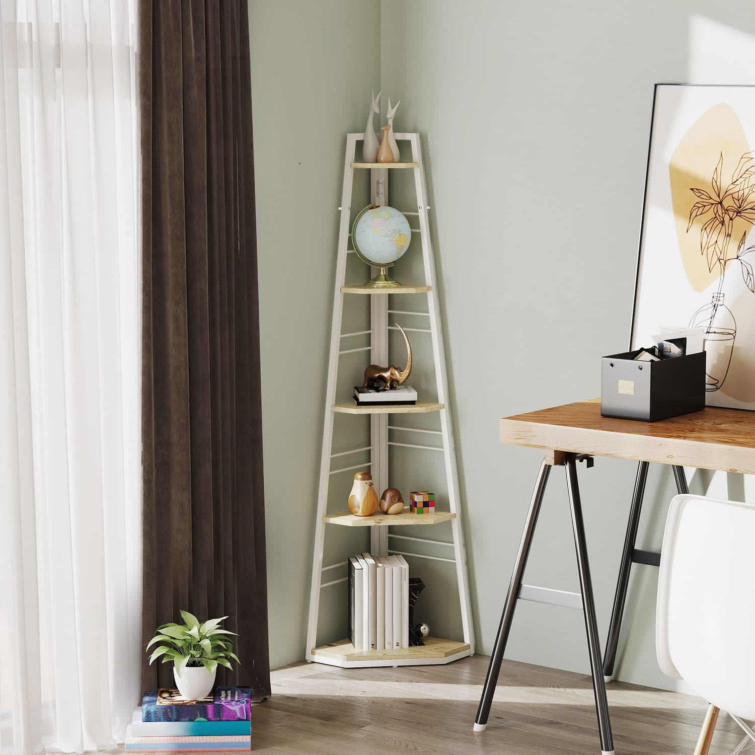 5-Tier Ladder Shelf - image 1