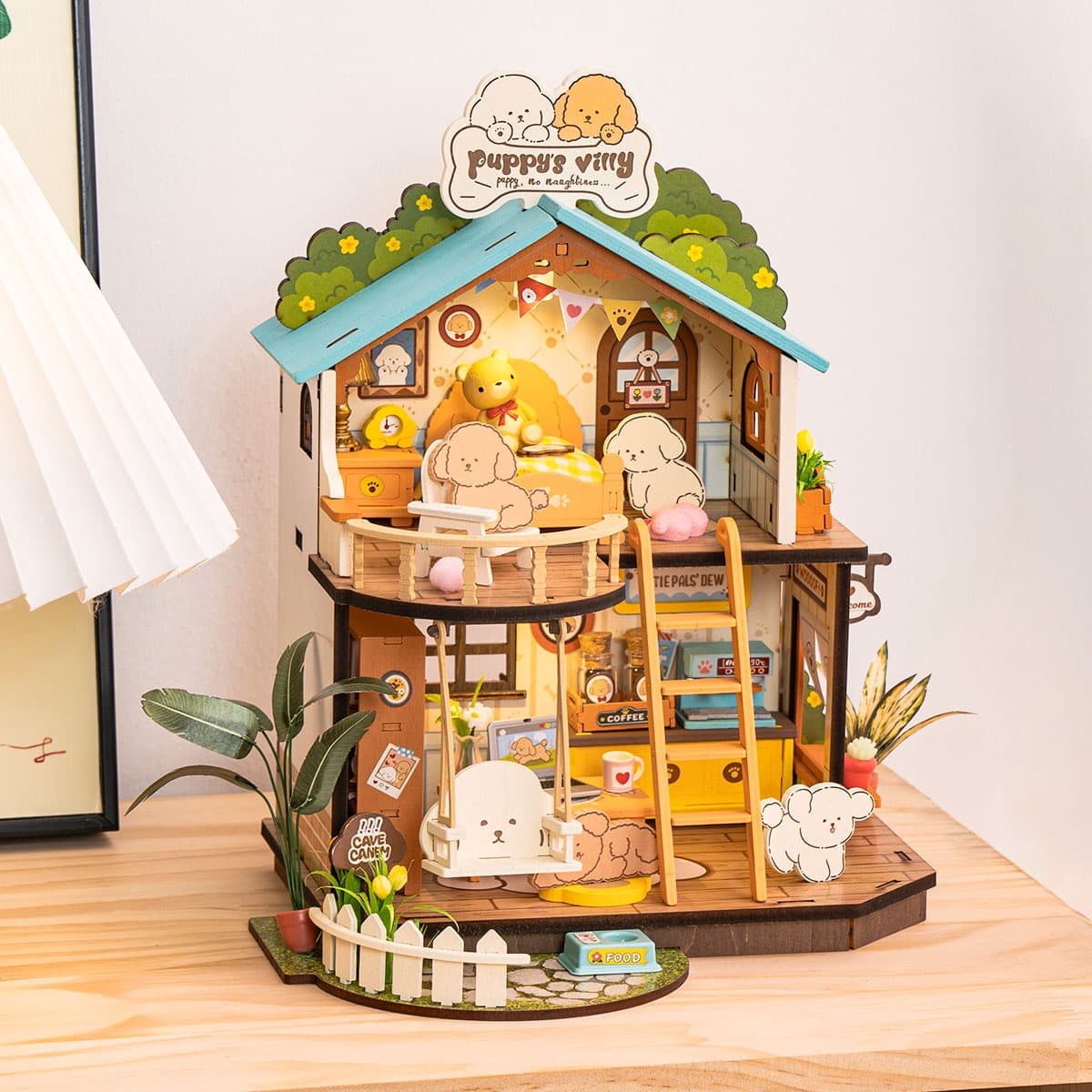 Dreamy Anime-Style Miniature House