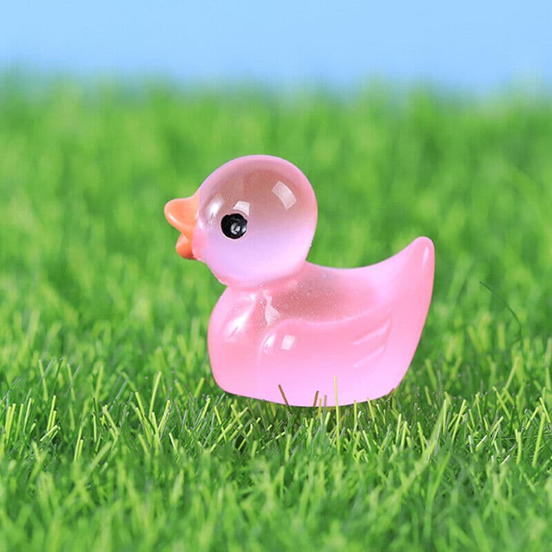Tiny glow duck ornaments for playful miniature displays - image 3