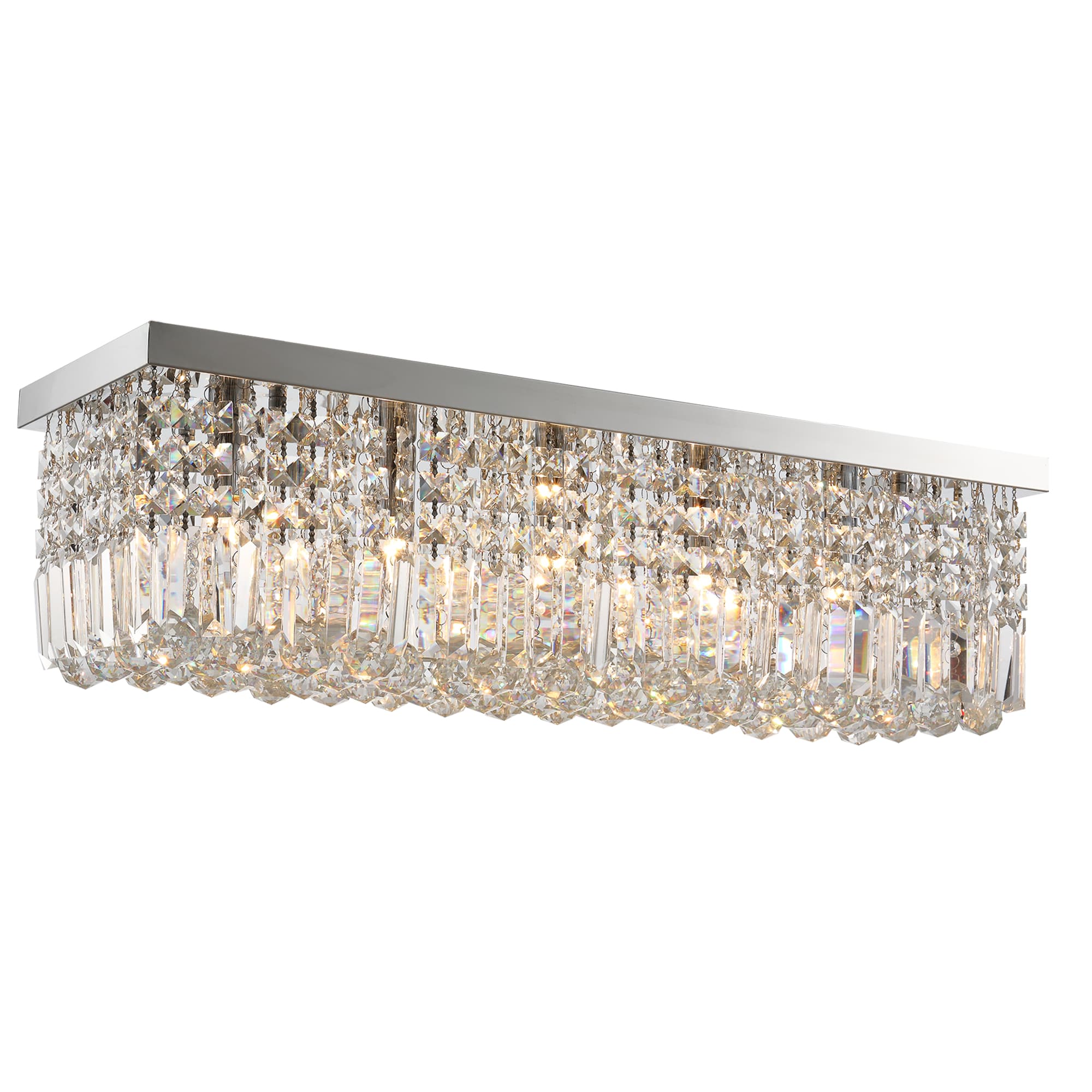Dazzling Square Crystal Chandelier